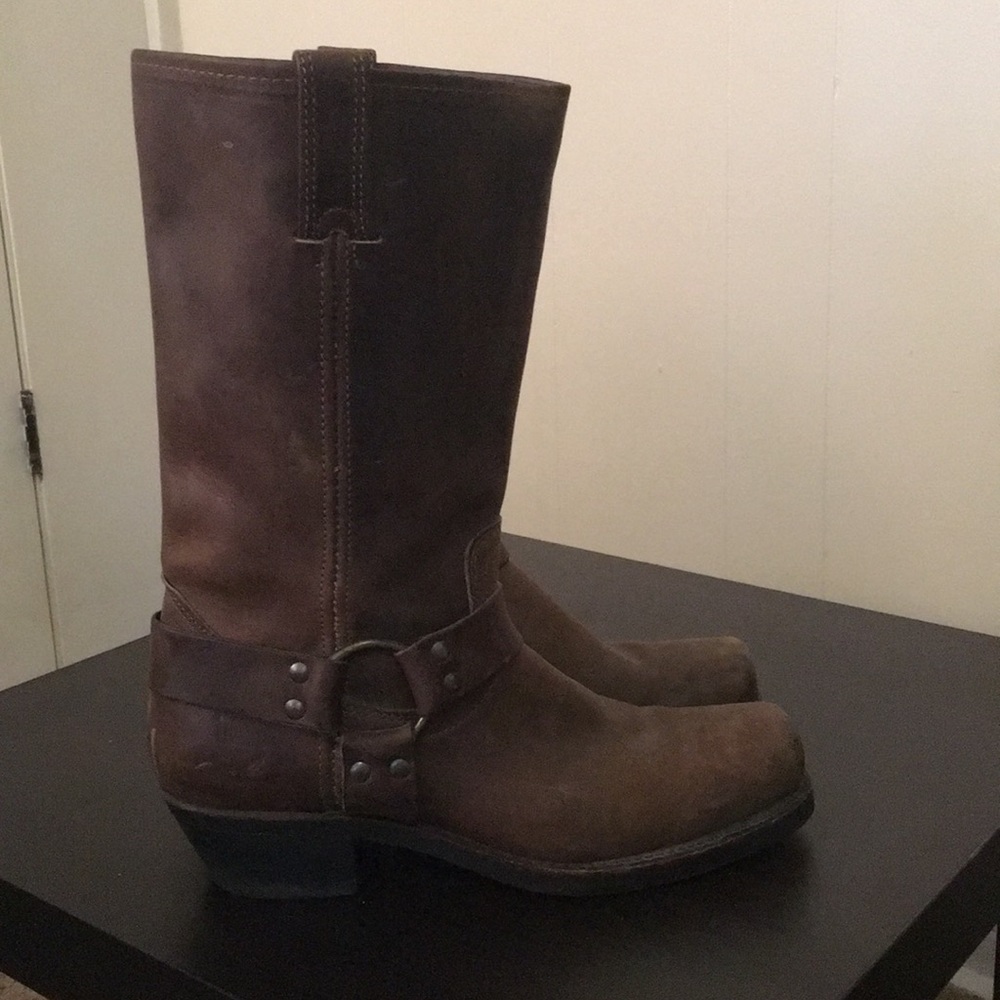 Frye Harness boots size 9